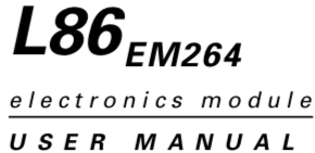 L86 EM264 User Manual